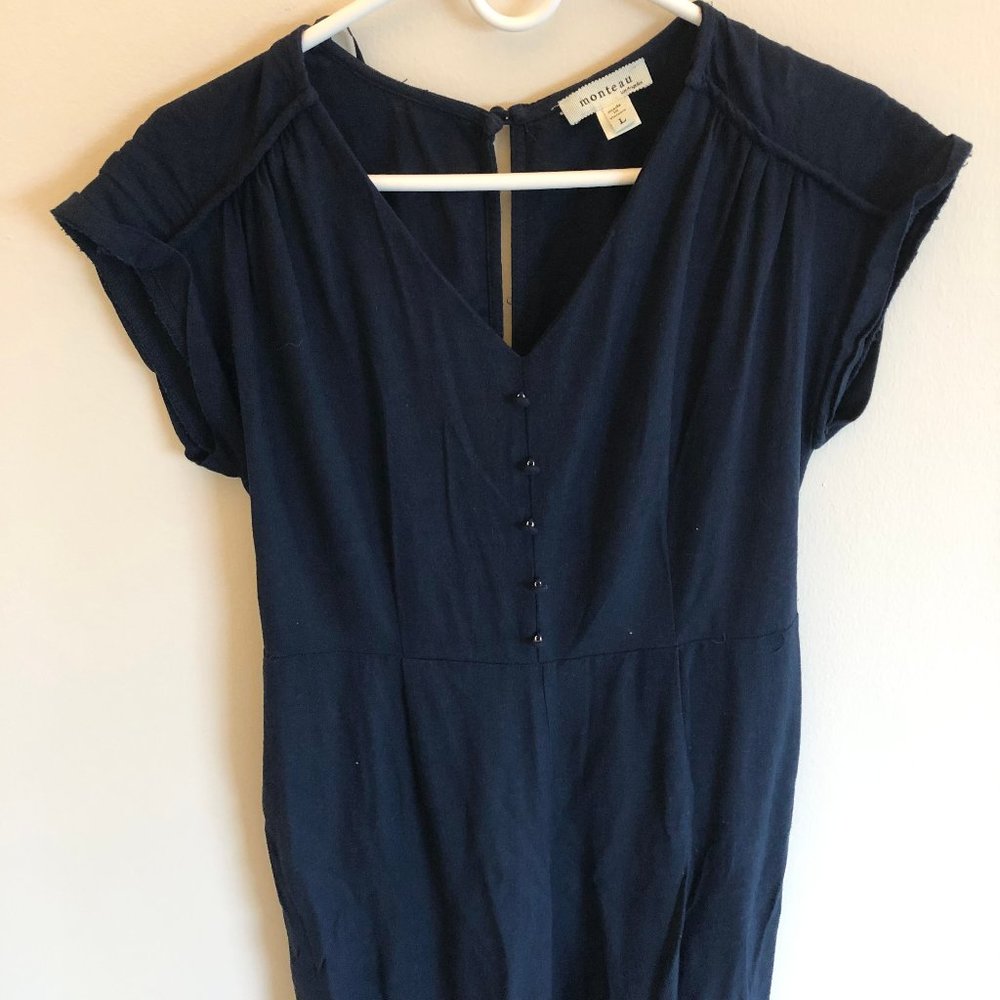 Navy Jumpsuit
